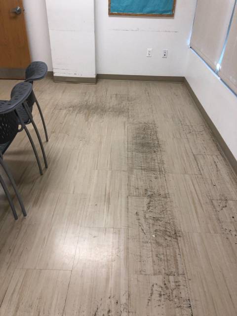 Floor Before